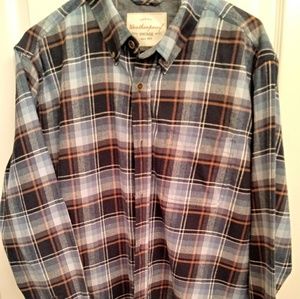 Plaid flannel shirt